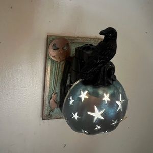 Spooky Pumpkin 🎃 Nightlight B&BW